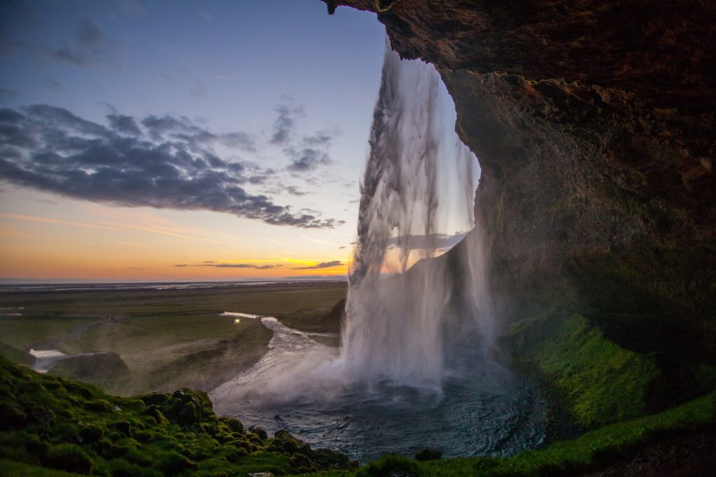 Seljalandsfoss is one of the most beautiful waterfalls in Iceland