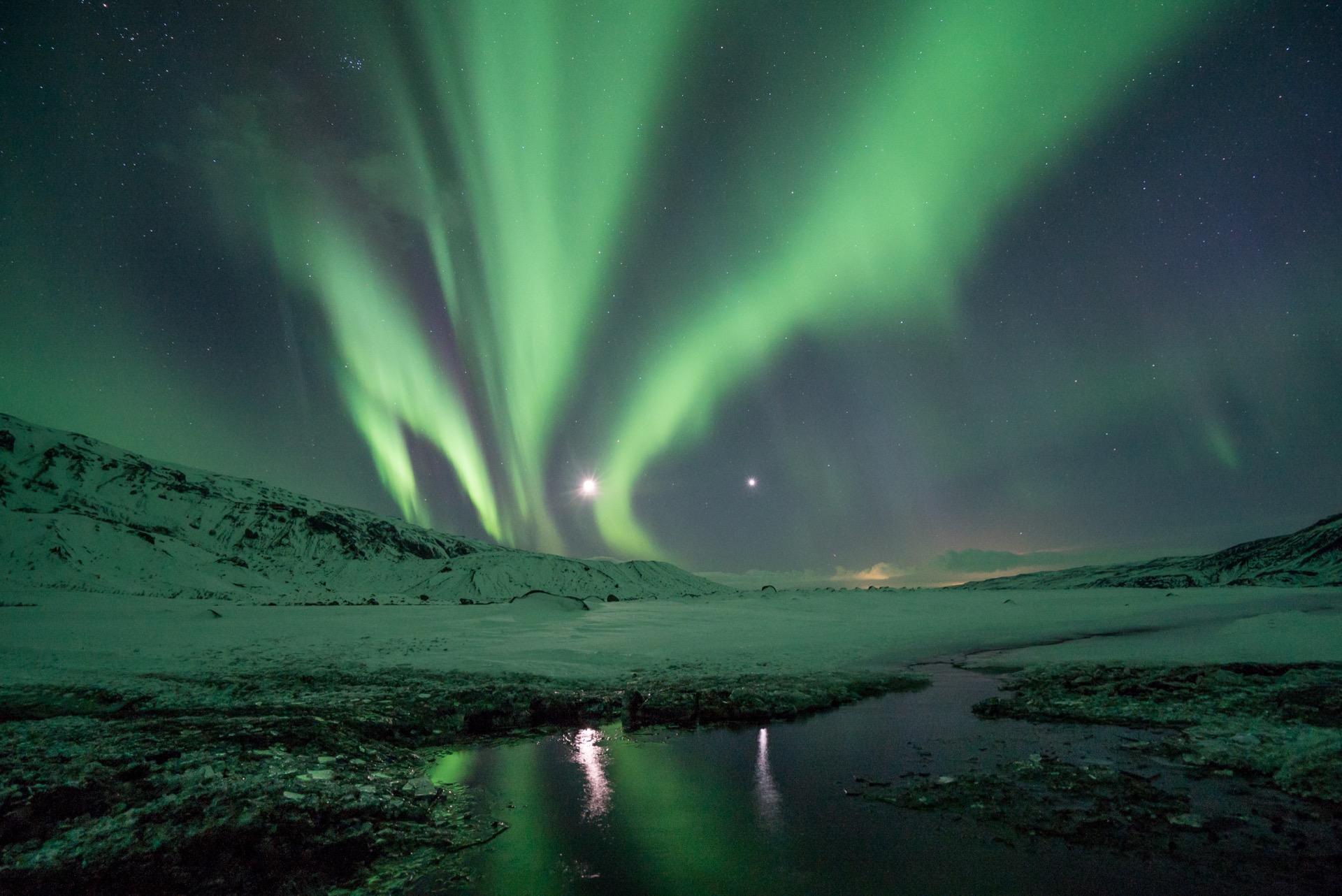 Fascination Iceland northern lights