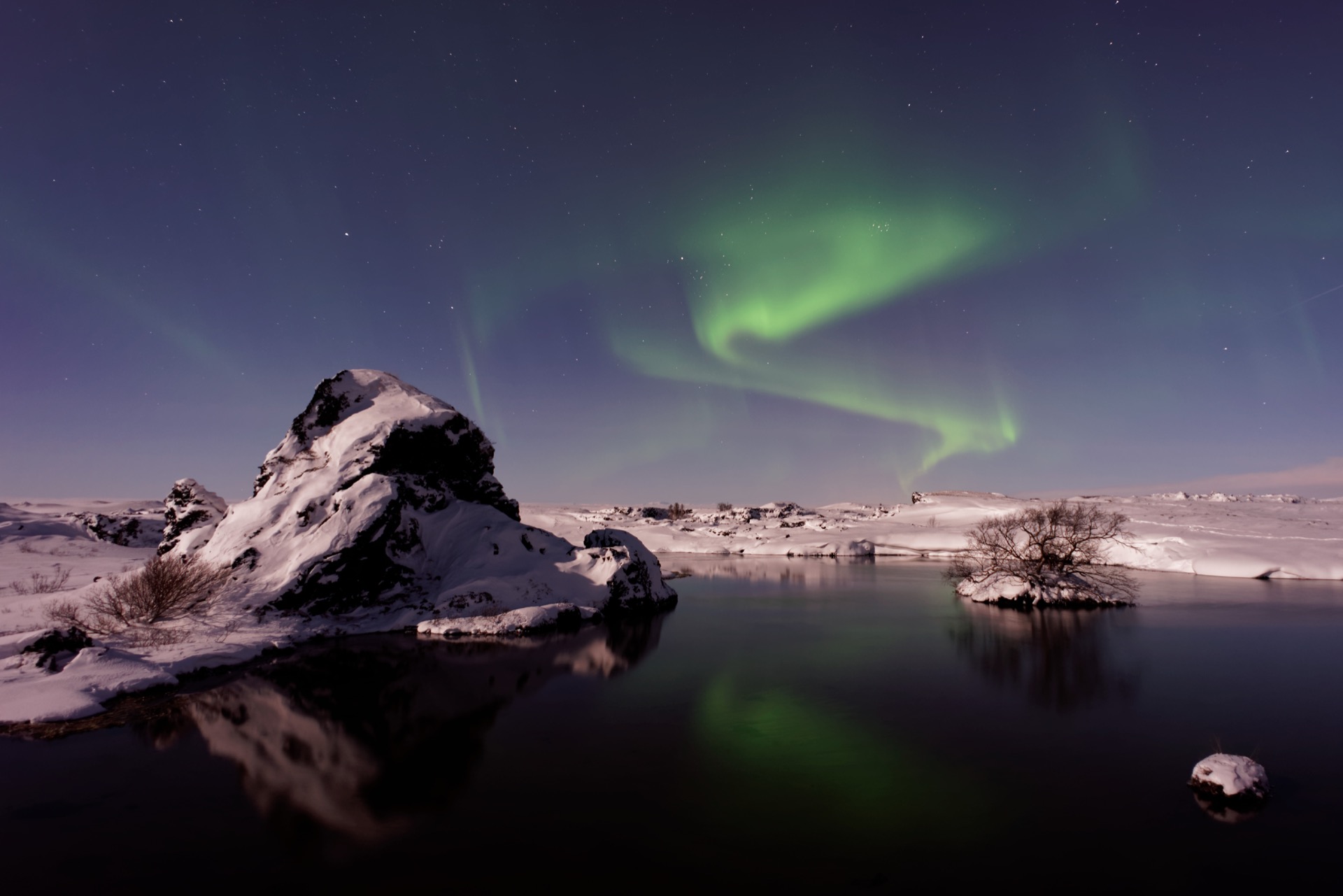 Fascination Iceland northern lights