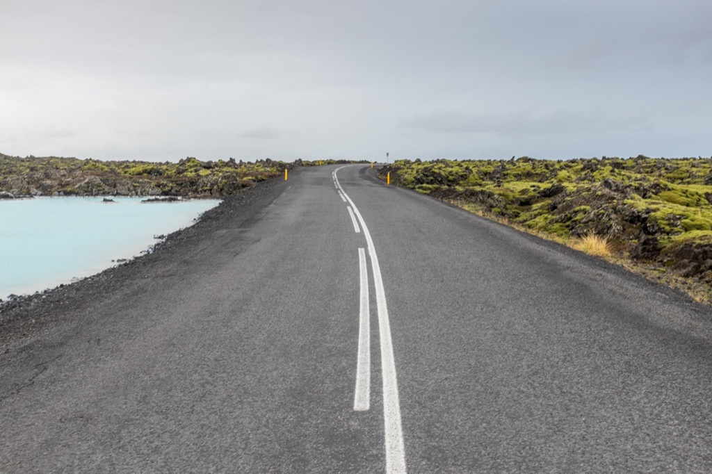 A road in Iceland