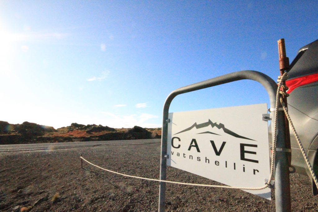 A trip around Iceland does not even stop below ground: Like here in the lava cave on Snæfellsnes