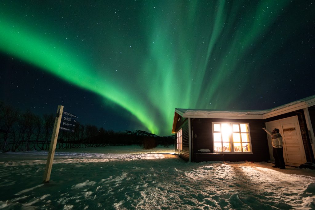 Northern lights over Þórsmörk - photo by Jeroen van Nieuwenhove