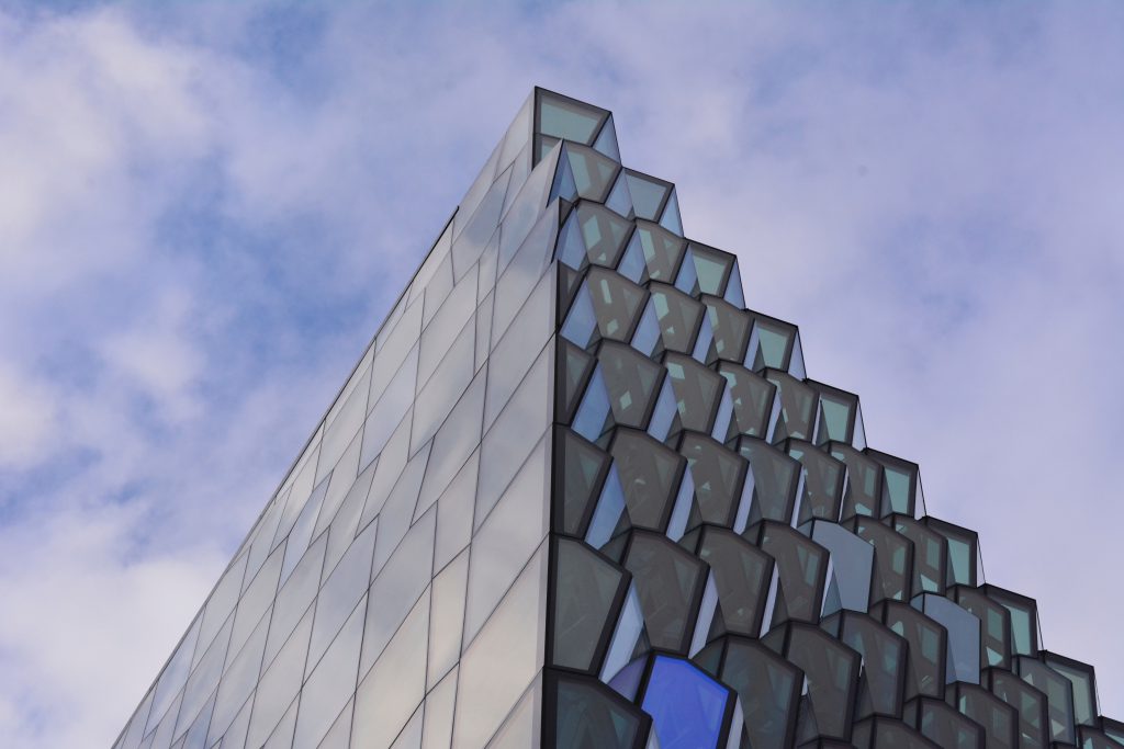 Harpa concert hall in Reykjavík