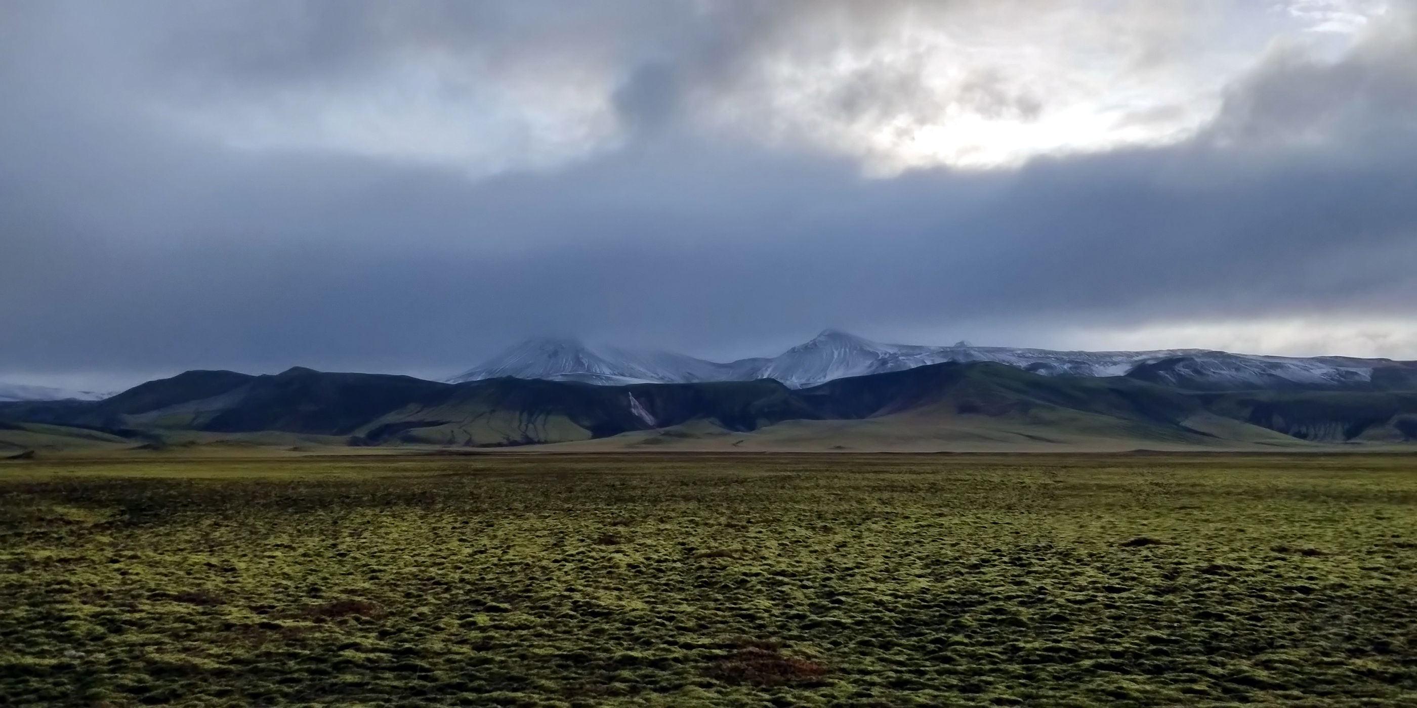 A lava field near Landmannalaugar