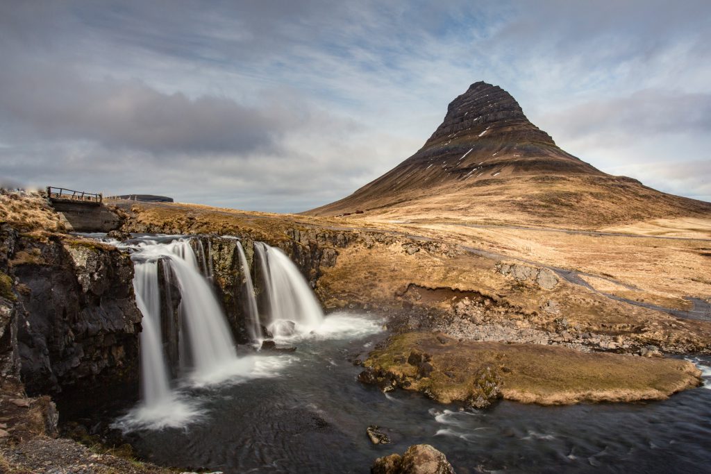 Kirkjufell on Snæfellsnes, one of Iceland's most beautiful waterfalls